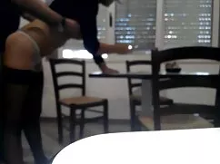 Chicas practicando s ...